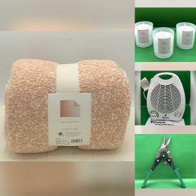 MaxSold Auction: This online auction features new items, including bedding, outerwear, beauty products, winter beanies & gloves, women’s clothing & footwear, hand tools, dryer vent kits, work gloves, hardware, pet products, entry door locks, kid scissors, and more!