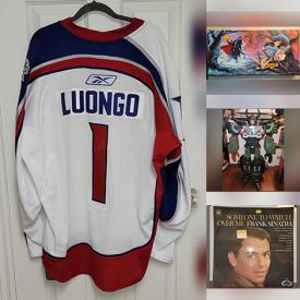 MaxSold Auction: This online auction features Disney artwork, jerseys, small kitchen appliances, men’s & women’s footwear, costume jewelry, Lego set, Pokémon collectibles, sports trading cards, Yu-Gi-Oh collectibles, vinyl records, Transformers, new beauty products, comics, and more!