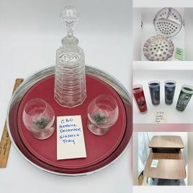 MaxSold Auction: This online auction features vintage metal banks, office supplies, cranberry flash collection, matchbook collection, metal wall art, marbles, children’s books, mantel clock, vinyl records, games, vintage ashtrays, decanter set, and more!