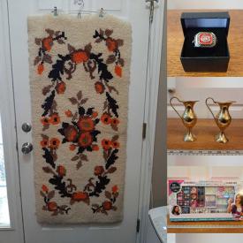 MaxSold Auction: This auction features Task Lights, Vintage Latch-hook, Mugs, Home Improvement Items, Wool, Books, Hats, Plush Toys, Remote Robot, Toy Cars, Bluey Toys, Office Supplies, Toys, Jewelry, Wade Figurines, Miniatures, Brass Decor, Toys  and much much more!