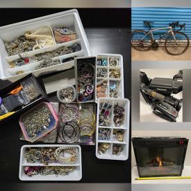 MaxSold Auction: This online auction features Yu-Gi-Oh cards, sports trading cards, Pokémon cards, bikes, air purifier, hand tools, DVDs, art supplies, games, craft supplies, jewelry making supplies, miniatures, decorative plates, small kitchen appliances, costume jewelry, spice houses, video games, games, footwear, sewing machine & supplies, home electronics, guitar, electric fireplace, and more!