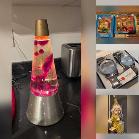 MaxSold Auction: This online auction features CDs, duck decoy, planter, model ships, Mexican pottery, trinket boxes, pet products, DVDs, collector plate, vintage bottles, biscuit jar, carnival glass, Bernie Stuff watercolor, art pottery, collectible die-cast, watches, art glass, decorative plates, oil lamp, and more!