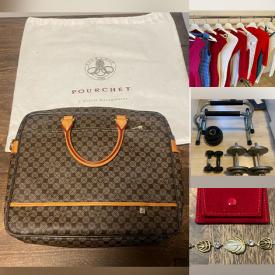 MaxSold Auction: This online auction features men’s & women’s clothing, outerwear, laptop, decanter set, gold, silver & costume jewelry, outdoor fire table, Swarovski jewelry, watches, fitness gear, and more!