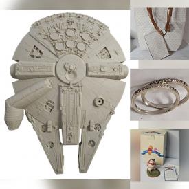 MaxSold Auction: This online auction features video game consoles, Lenox, vinyl records, vintage lighters, NIB perfumes, women’s clothing, comics, kids’ clothing, mini arcade games, pet products, silver jewelry, art supplies, Star Wars collectibles, outerwear, miniature tea set, Disney collectibles, new beauty products, Squishmallows, and more!