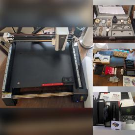 MaxSold Auction: This online auction features NIB men’s & women’s footwear, NIB air pump, new beauty products, wireless Apple chargers & straps, women’s clothing, SMT placement machine, video game console, decorative plates, new window mesh shades, new retractable car window shades, and more!