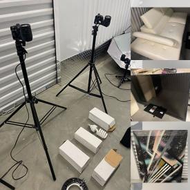 MaxSold Auction: This online auction features small kitchen appliances, sectional leather sofa, study desk, portable AC units, fitness gear, tea sets, TV, coins, children’s bed, winter tire, tent, trolling motor, photography equipment, drone, printers, craft supplies, toys, wetsuit, and more!