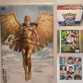 MaxSold Auction: This online auction features Pokémon cards, sports trading cards, Yu-Gi-Oh cards, Star Trek collectibles, comics, puzzles, games, Marvel/DC figures, new Hot Wheels, scale models, vinyl records, DVDs, and more!