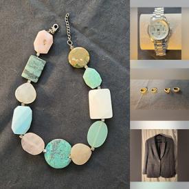 MaxSold Auction: This online auction features gemstone, silver, gold,  & costume jewelry, women’s clothing, comics, outerwear, and more!