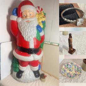 MaxSold Auction: This online auction features decorative plates, vintage Sadler, silver & costume jewelry, vintage tins, vintage lava lamps, vintage cameras, Indigenous artwork, outerwear, women’s clothing, collector plates, vintage didgeridoo, mask wall art, comics, art glass, CDs, vinyl records, and more!\n