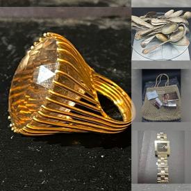 MaxSold Auction: This online auction features silver, gold & costume jewelry, coins, watches, Swarovski figurines, new beauty products, teacup/saucer sets, Royal Doulton figurine, new action camera, Bunnykins, perfume bottles, Fitz & Floyd collectibles, Hollohaza figurines, oil lamps, and more!