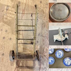 MaxSold Auction: This online auction features power tools, garden tools, monitor, small kitchen appliances, video game accessories, collector plates, comics, Romertopf, and more!n