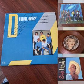 MaxSold Auction: This online auction features vinyl records & CDs including, Madonna, Culture Club, Prince, Duran Duran, Sade, Paul Simon, Bananarama, Tchaikovsky, Operetten, Otello, Verdi, Tracy Chapman, and more!n