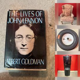 MaxSold Auction: This online auction features The Beatles collectibles, china cabinet, garden tools, monitors, TVs, vinyl records, washer, VHS tapes, dining table & chairs, air purifier, tires, small kitchen appliances, and more!