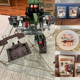 MaxSold Auction: This online auction features steins, sports collectibles, Blue Mountain pottery, collector plates, toys, and more!\n