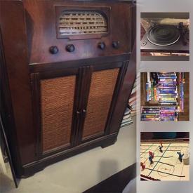 MaxSold Auction: This online auction features Antique phonograph; Akai and Kenwood record players; DJ equipment; Small appliances and much more!