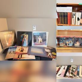 MaxSold Auction: This online auction features lighted village house sets, vinyl records, stereo system, CDs, vintage radios, Wade Whimsies, Bunnykins, Depression glass, decanter set, small kitchen appliances, silver jewelry, Lladro figurine, pocket & wrist watches, outerwear, humidor cabinet, beauty appliances, comics, children’s books, sports trading cards, toys, dollhouses & furniture, 4-poster bed, games, craft supplies, hand tools, printer, desk, office supplies, TV, area rugs, and more!n