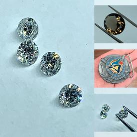 MaxSold Auction: This online auction features belt buckle, silver jewelry, and loose gemstones, including pearls, sapphires, citrines, rubies, emeralds, tourmalines, diamonds, and more!