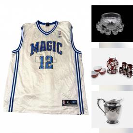 MaxSold Auction: This online auction features crystal mantel clock, CDs, decorative plates, K. Weiss artwork, porcelain dolls, autographed jersey, silver jewelry, decanter, fitness gear, wood carvings, pilsner glasses, oil lamp, cabinet pulls, and more!!