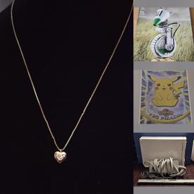 MaxSold Auction: This online auction features video game console, new Lego kits, Swarovski jewelry, vintage Transformers, action figures, Yu-Gi-Oh cards, Pokémon cards, and more!