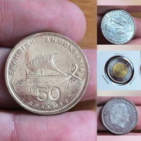 MaxSold Auction: This online auction features vintage & modern coins, and banknotes.