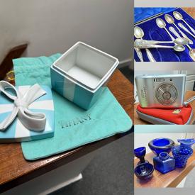 MaxSold Auction: This online auction features craft stamps, art books, crystal glassware, decorative plates, golf collectibles, Royal Doulton figurine, action figures, art glass, camera, vintage bean pot, yarn, vintage toys, rollerblades, costume jewelry, Disney collectibles, garden flags, and more!