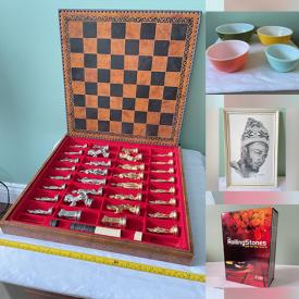 MaxSold Auction: This online auction features vintage toy, Ras Daniel Hartmen drawing, vintage Pyrex, LJ Skelton paintings, vinyl records, games, children’s books, comic posters, and more!