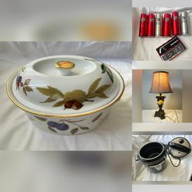 MaxSold Auction: This online auction features decanter set, sports collectibles, small kitchen appliances, Evesham, costume jewelry, puzzle, home electronics, yarn, drapes, office supplies, watches, and more!