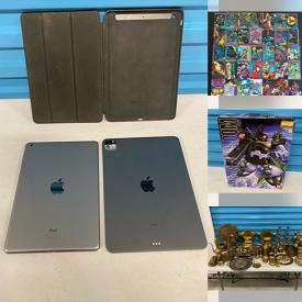 MaxSold Auction: This online auction features art & craft supplies, puzzles, Jasperware, Blue Mountain pottery, vinyl records, outerwear, garden art, toys, Pez dispensers, power & hand tools, stereo components, vintage glider toys, building toys, small kitchen appliances, lap harp, brass collectibles, DC trading cards, sports trading cards, DVDs, and more!