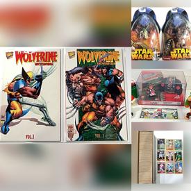 MaxSold Auction: This online auction features MTG cards, sports trading cards, NIP action figures, comics, sports collectibles, Star Wars collectibles, MetaZoo collectibles, toys, DVDs, and more!