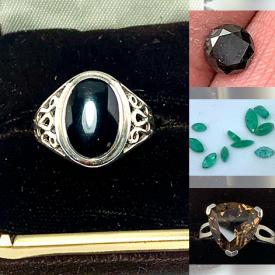 MaxSold Auction: This online auction features gemstone & silver jewelry, comics, antique cameo, and loose gemstones, including diamonds, topaz, emeralds, citrines, tanzanite, and more!