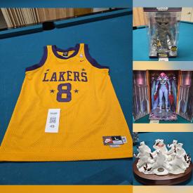 MaxSold Auction: This online auction features action figures, Funko Pops, comics, men’s footwear, vinyl records, Star Wars collectibles, Coca-Cola collectibles, harmonica, games, jerseys, NIP Barbies, and more!