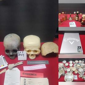 MaxSold Auction: This online auction features vintage toys, NIB poodle figures, power tools, craft supplies, African drum, Christmas lights, office supplies, vintage books, steins, games, vintage mini bottles, video game console & games, sports trading cards, tire chains, barware, women’s clothing, Warhammer miniatures, art pottery, vinyl records, and more!