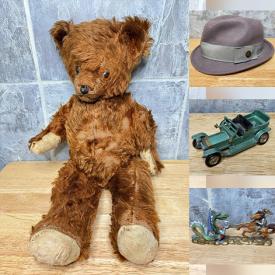 MaxSold Auction: This online auction features women’s footwear, die-cast vehicles, Schmid figurines, Fenton glass, Keepsake ornaments, stein, trinket boxes, fedoras, and more!