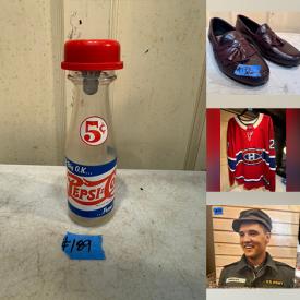 MaxSold Auction: This online auction features vinyl records, garden tools, metal shelving, children’s books, men’s & women’s footwear, small kitchen appliances, DVDs, CDs, costume jewelry, novelty teapot, men’s clothing, pet products, outerwear, kids’ books, and more!