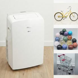 MaxSold Auction: This online auction features toys, kids’ footwear, games, costume jewelry, sports trading cards, polished gemstones & crystals, small kitchen appliances, toddler trike, portable AC unit, children’s books, vintage Pyrex, backpacks, action figures, pet products, dehumidifier, toys, women’s footwear & handbags, Pokémon cards, bike, Wade figurines, humidifier, camera, bistro-style chairs, video game console, Coca-Cola collectibles, telescope, planter, and more!