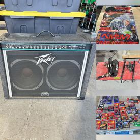 MaxSold Auction: This online auction features computer components, crafting supplies, beauty appliances, Precious moments, office supplies, puzzles, adjustable desk, DVDs, fitness gear, steins, graphic t-shirts, NIP die-cast vehicles, drone, Coca-Cola collectibles, ukulele, guitar amp, washer, garden tools, NIB video doorbell, power tools, games, video games, steins, perfume bottles, costume jewelry, and more!