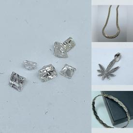 MaxSold Auction: This online auction features silver jewelry, loose gemstones including diamonds, citrines, emeralds, sapphires, and more!