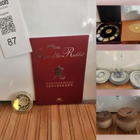 MaxSold Auction: This online auction features Disney collectibles, stamps, small kitchen appliances, decorative plates, zodiac coin set, proof coins, craft stamps, Chinese wedding tea set, and more!
