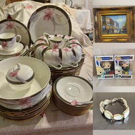 MaxSold Auction: This online auction features Evesham, brass collectibles, silver jewelry, comics, Funko Pops, stereo system, Hanbok figurines, watches, Star Wars collectibles, movie posters, and more!