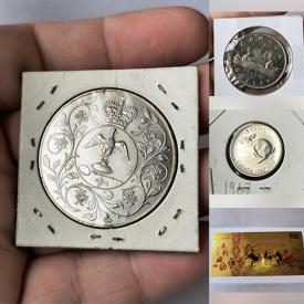 MaxSold Auction: This online auction features coins, polished gemstones, gold jewelry, novelty coins, and more!