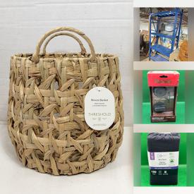 MaxSold Auction: This online auction features Enesco wall clock, Lolita wine glasses, new bedding, new Blossom Bouquet ornaments, automotive supplies, pet products, new work gloves, women’s footwear, NIB document scanners, jute baskets, pendant light, toys, puzzle, metal shelving, and more!