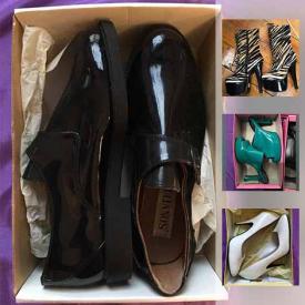 MaxSold Auction: This online auction features shoes inlcuding Kinky Platform, Shoes High Heels, Hush Puppies Man Shoes, Platform Shoes High Heels, Sandals Shoes With Feathers and much more!