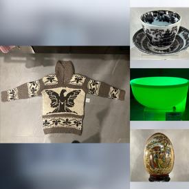 MaxSold Auction: This online auction features jewellery, seashells, figurines, artwork, vases, paperweights, sculptures, candlesticks, stoneware, tools, and much, much, more!!!