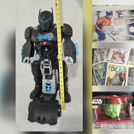 MaxSold Auction: This online auction features sports collectibles, NWT children’s equestrian boots, sleigh bed, DVDs, Blu-Rays, Coca-Cola collectibles, men’s & women’s clothing, vinyl records, new Christmas village houses, stein, toys, games, new vanity light, new phone cases, Funko Pops, hand tools, video game accessories, pet products, comics, costume jewelry, humidifier, sports trading cards, and more!