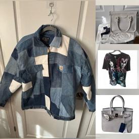 MaxSold Auction: This online auction features women’s clothing & footwear, graphic t-shirts, men’s footwear, outerwear, beauty appliances, watches, and more!