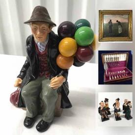 MaxSold Auction: This online auction features Sterling jewellery, Royal Doulton figurines, Hummels, Vintage Judy Garland Sheet Music, Lladro Figurine , West German 8 Day Cuckoo Clock, Canadian National Railways Cup 1963, Waterford Cake Knife With Knife Rest, Relic Battlefield German WW2 Helmet, and much more!