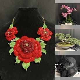 MaxSold Auction: This online auction features vintage costume jewelry, Dept 56 ceramic plaques, Kentucky Derby hats, women’s clothing, vintage tins, craft stamps, and more!\n