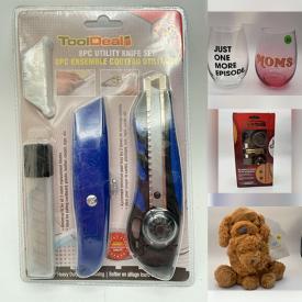 MaxSold Auction: This online auction features collector plates, speakers, and new products, including hand tools, socks, woven baskets, novelty wine glasses, camping lanterns, work gloves, vinyl records, craft kits, art supplies, men’s clothing, Nascar collectibles, and more!