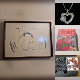 MaxSold Auction: This online auction features video game console & games, Swarovski jewelry, Pokémon collectibles, Star Wars collectibles, Transformers, toys, Yu-Gi-Oh cards, new beauty products, art supplies, women’s clothing, games, and more!\n