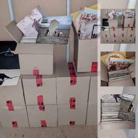 MaxSold Auction: This online auction features 10 boxes of Record/LP Collection!